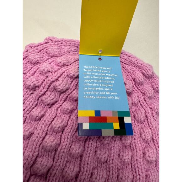 LEGO Minifigure Patch Beanie Hat -LEGO Collection x Target Red Limited Ed Youth - Picture 5 of 9